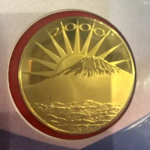 K24　西暦2000年記念プルーフメダル