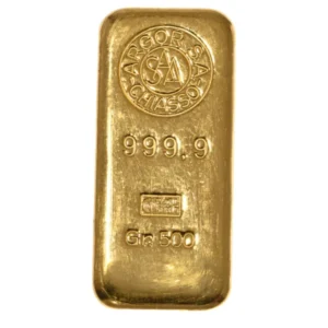 999.9_ARGOR S.A.インゴット_500g