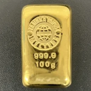 田中貴金属　インゴット　100g