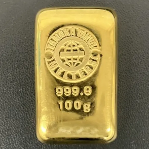 田中貴金属　インゴット　100g
