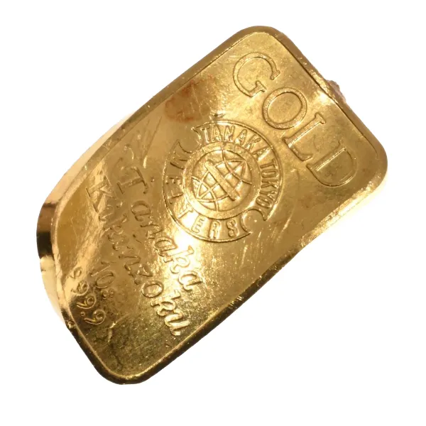 24金 (K24) 田中貴金属曲がったインゴット