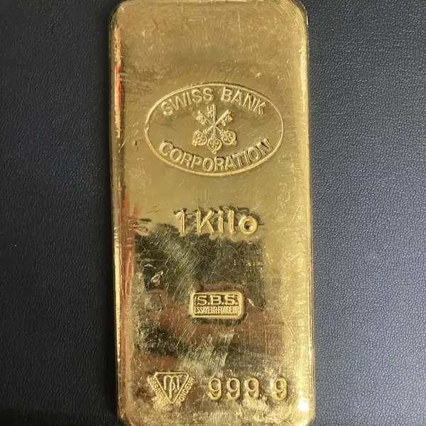 スイスバンク　インゴット　1kg