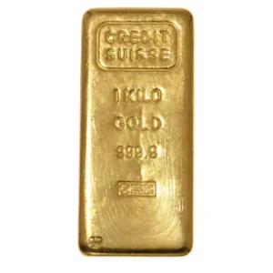 999.9_CREDIT SUISSEインゴット_1kg