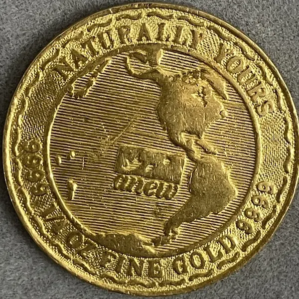 K24　グリーンクロス設立記念メダル　7.7g