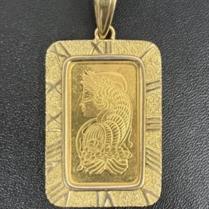 K24　パンプ フォルトゥナ インゴット　ペンダントトップ　33.8g