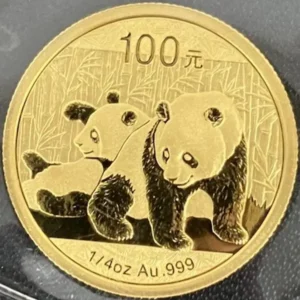 K24　パンダ金貨　1/4oz　7.7g