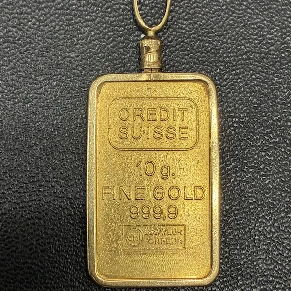 K24　クレディスイス　インゴットペンダントトップ　11.6g