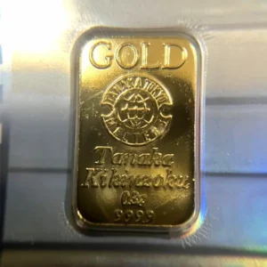 田中貴金属　インゴット　0.3g