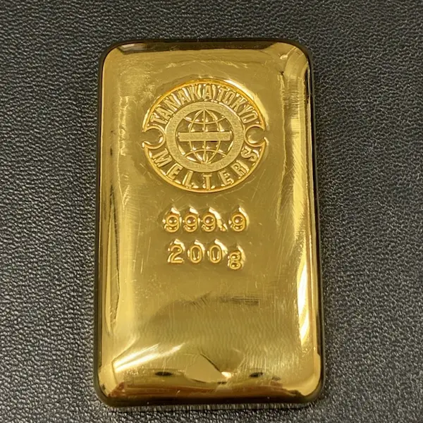 田中貴金属工業　インゴット　200g