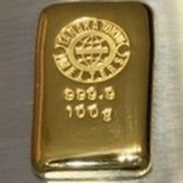 田中貴金属　インゴット　100g