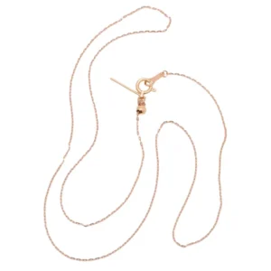 K18_ピンクゴールドネックレス_0.9g