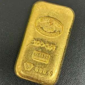 スイスバンク　インゴット　100g