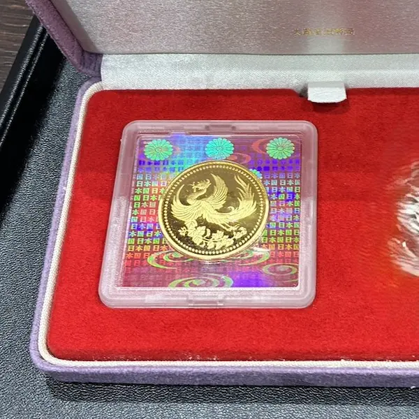 天皇陛下御在位10年記念1万円金貨