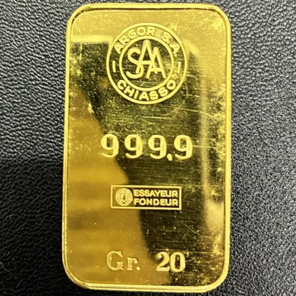 アルゴア　インゴット　20g