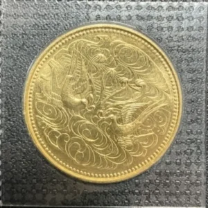 天皇陛下御在位60年記念10万円金貨
