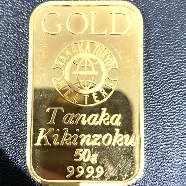田中貴金属　インゴット　50g