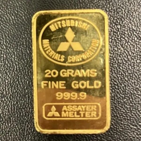 三菱マテリアル　インゴット　20g