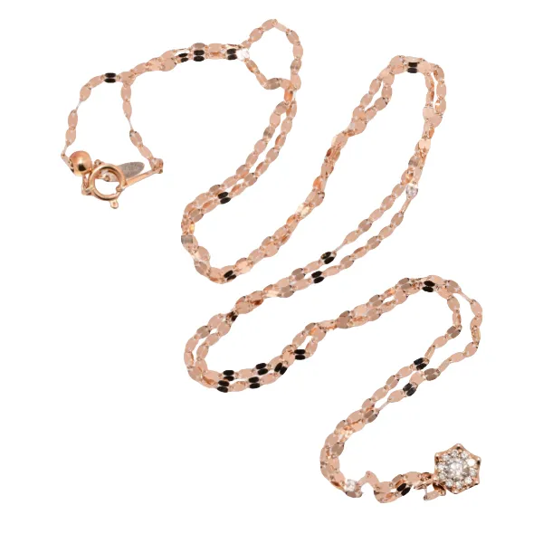 18金 (K18) ピンクゴールドネックレス