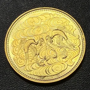 天皇陛下御在位60年記念10万円金貨