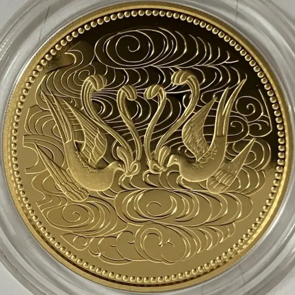 昭和天皇御在位60年記念10万円金貨