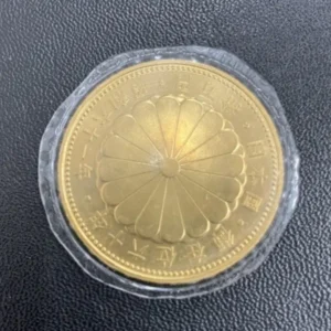 天皇陛下御在位60年記念10万円金貨