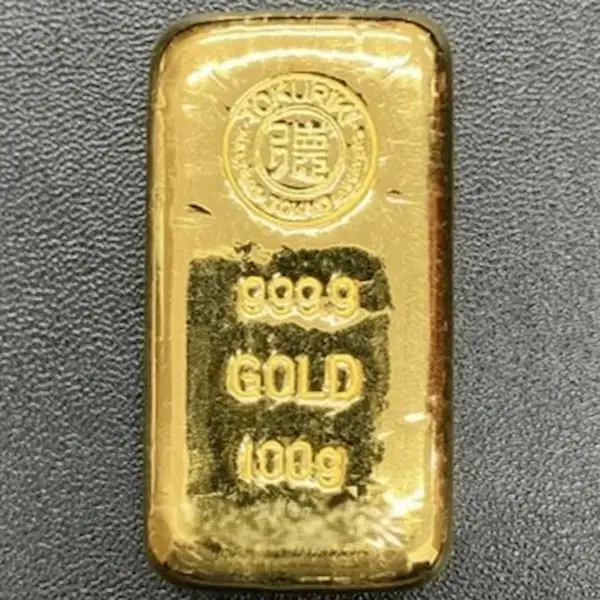 徳力本店　インゴット　100g