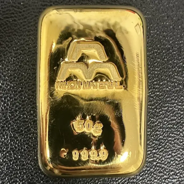 日本マテリアル　インゴット　50g