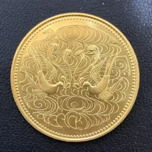 天皇陛下御在位60年記念10万円金貨