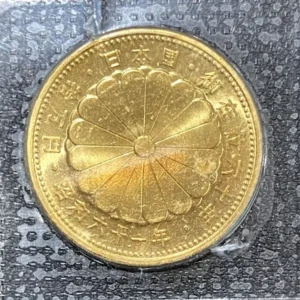 天皇陛下御在位60年記念10万円金貨