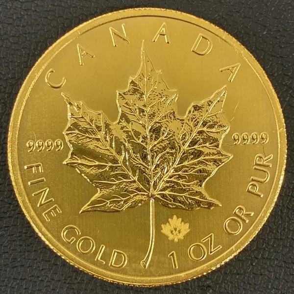 K24　メイプルリーフ金貨　1oz　31.1g