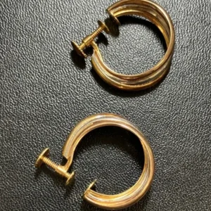 Pt850K18　イヤリング　6g