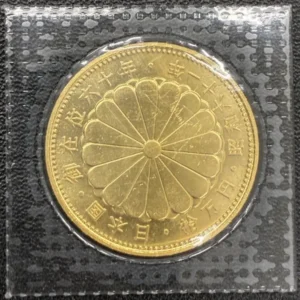 天皇陛下御在位60年記念10万円金貨