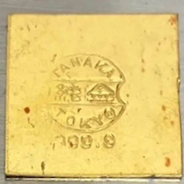 K24　田中貴金属　板金　5g