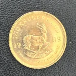 K22　クルーガーランド金貨　1/10oz　3.3g