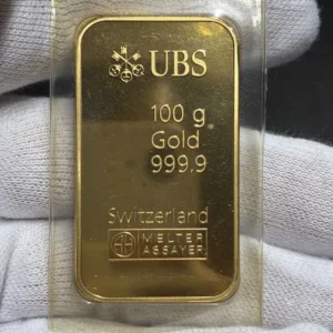 UBS　インゴット　100g