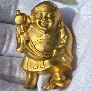 K24　七福神 大黒天　置物　77g