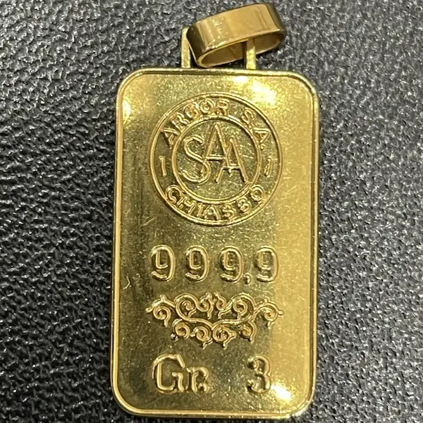 K18　ペンダントトップ　2.4g