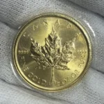 K24　メイプルリーフ金貨　15.5g　1/2oz