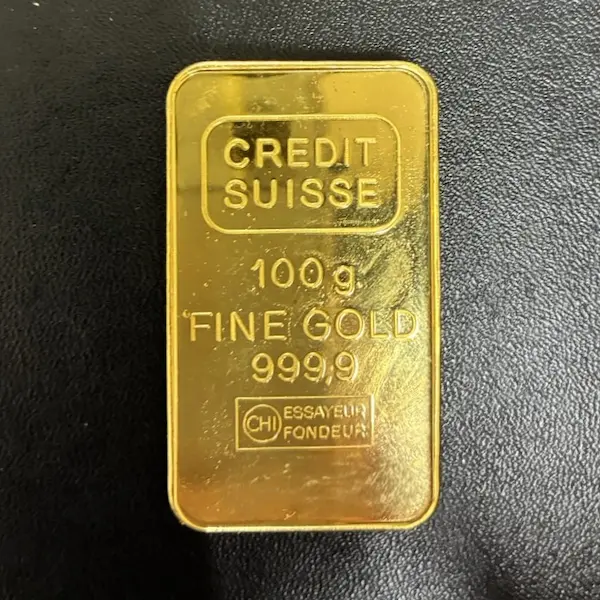 クレディ・スイス　インゴット　100g