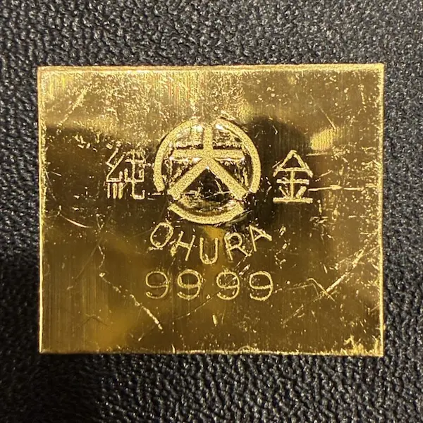 K24　大浦貴金属工業　歯科用板金　5g