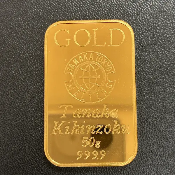 田中貴金属　インゴット　50g