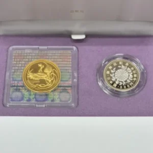 天皇陛下御即位記念　1万円貨幣 500円貨幣　プルーフ貨幣セット