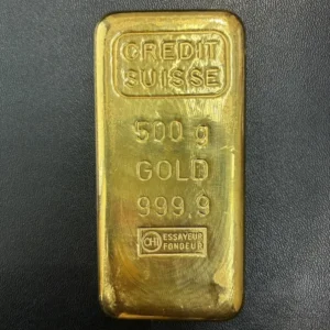クレディ・スイス　インゴット　500g