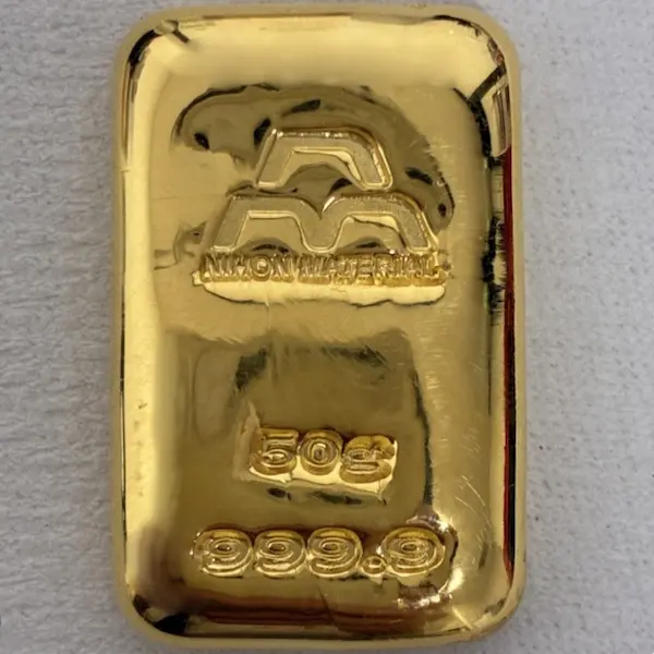 日本マテリアル　インゴット　50g