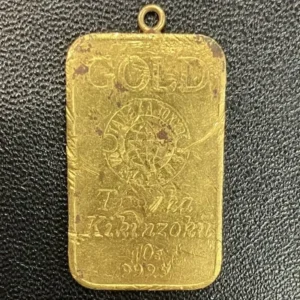 田中貴金属工業　インゴット　10g