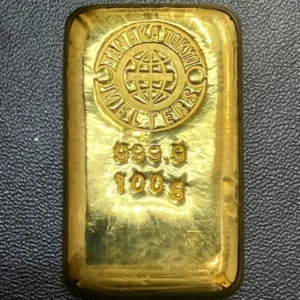 田中貴金属　インゴット　100g