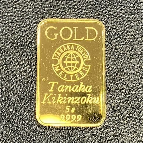田中貴金属　インゴット　5g