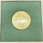 K24　鳥獣人物戯画金貨　45g