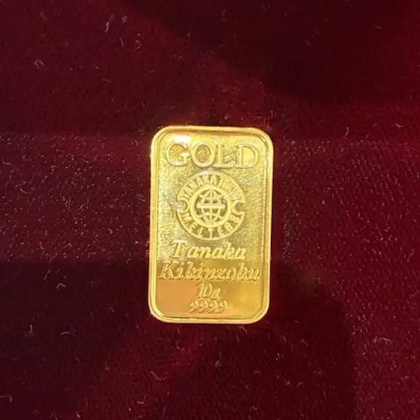 田中貴金属　インゴット　10g