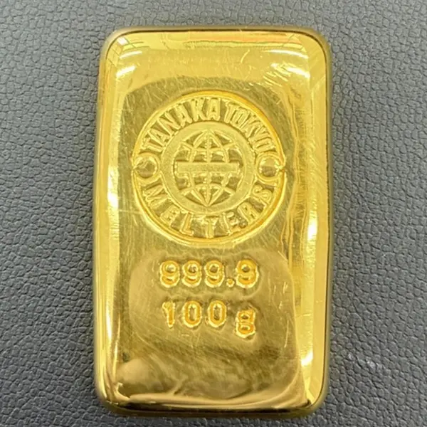 田中貴金属　インゴット　100g